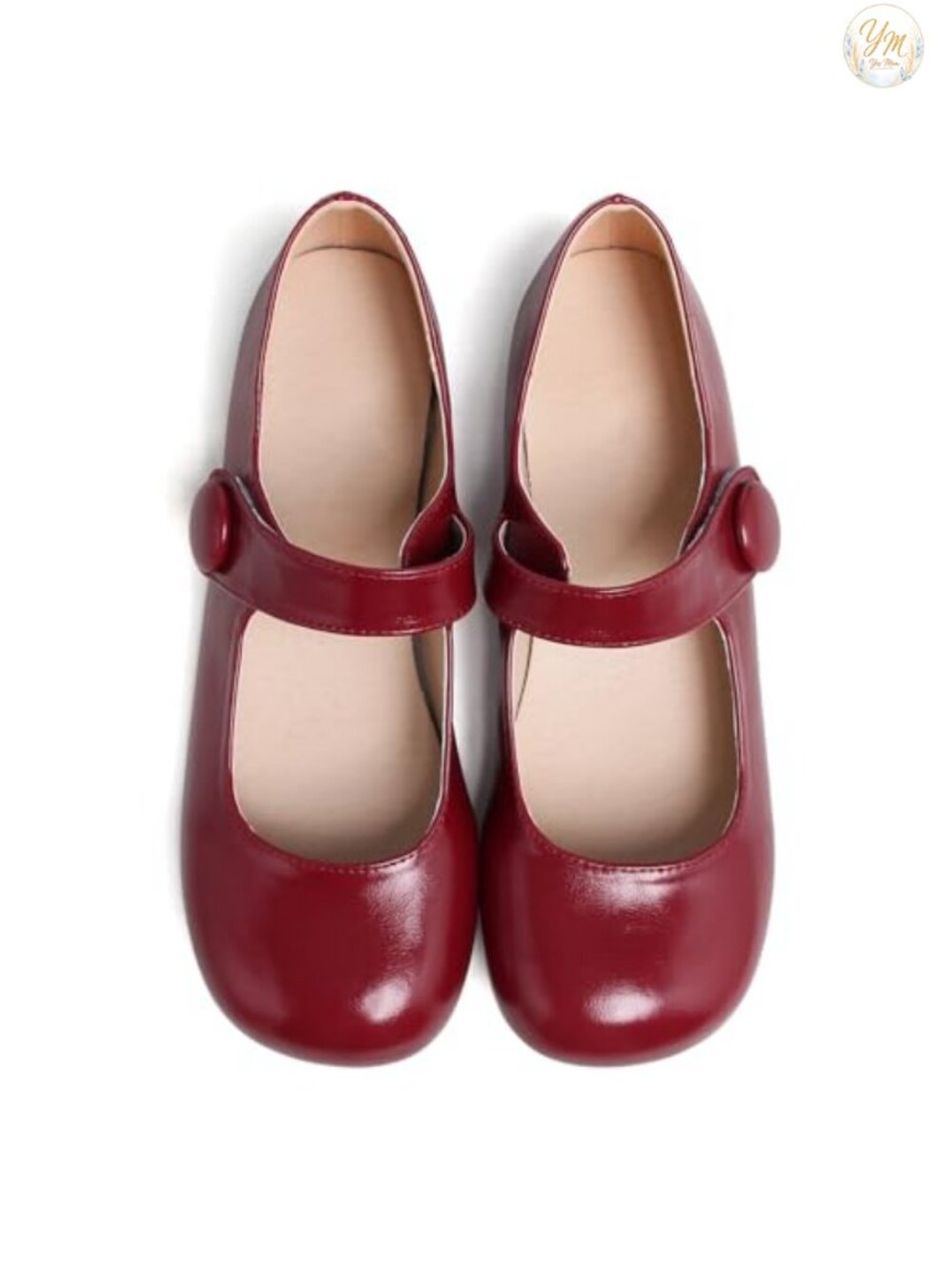Mary Jane Flats Round Toe Adjustable Strap Ballet Shoes Cute Lolita Uniform